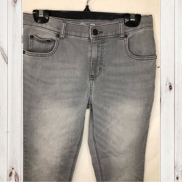 🟢KIDS Wonder Nation Gray Slim Pants Bottoms🟢 - Picture 6 of 8
